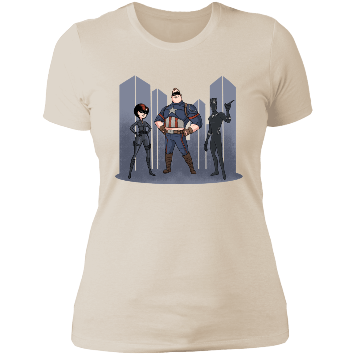 T-Shirts Ivory/ / S The Incredivengers Women's Premium T-Shirt