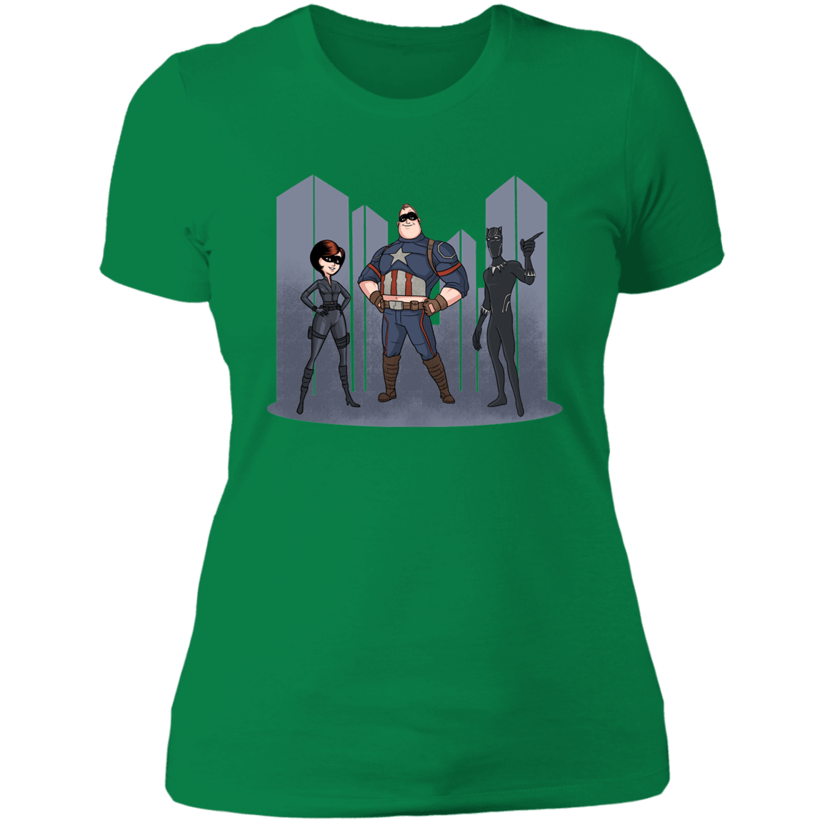 T-Shirts Kelly Green / S The Incredivengers Women's Premium T-Shirt