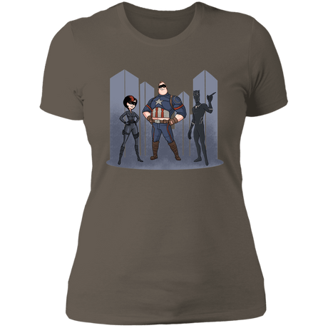 T-Shirts Warm Grey / S The Incredivengers Women's Premium T-Shirt