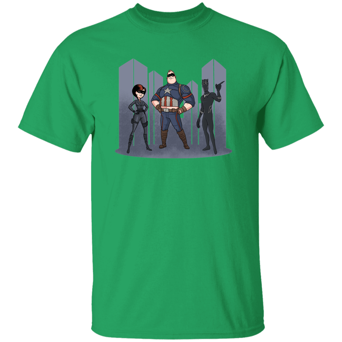 T-Shirts Irish Green / YXS The Incredivengers Youth T-Shirt