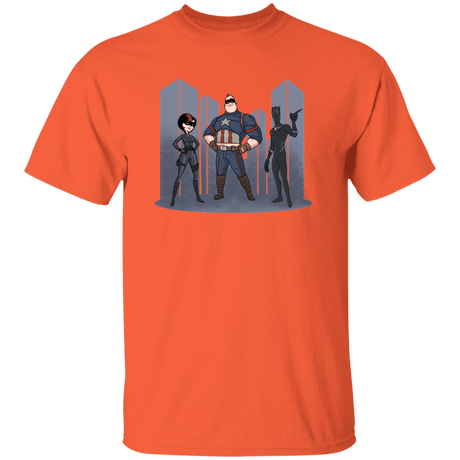 T-Shirts Orange / YXS The Incredivengers Youth T-Shirt