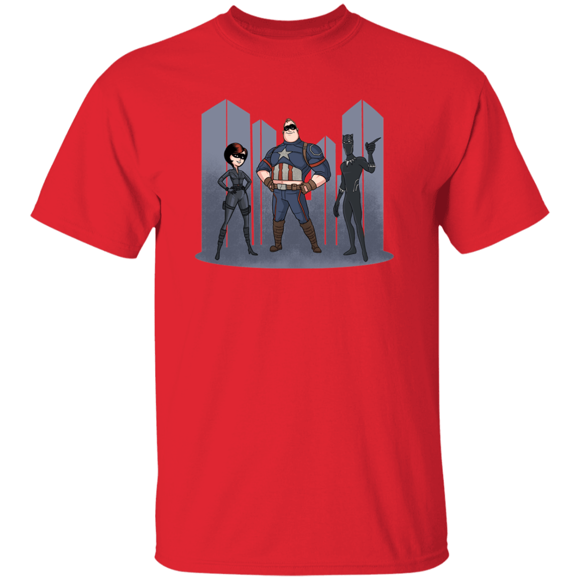 T-Shirts Red / YXS The Incredivengers Youth T-Shirt