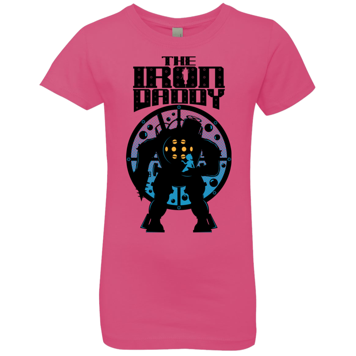 T-Shirts Hot Pink / YXS The Iron Daddy Girls Premium T-Shirt