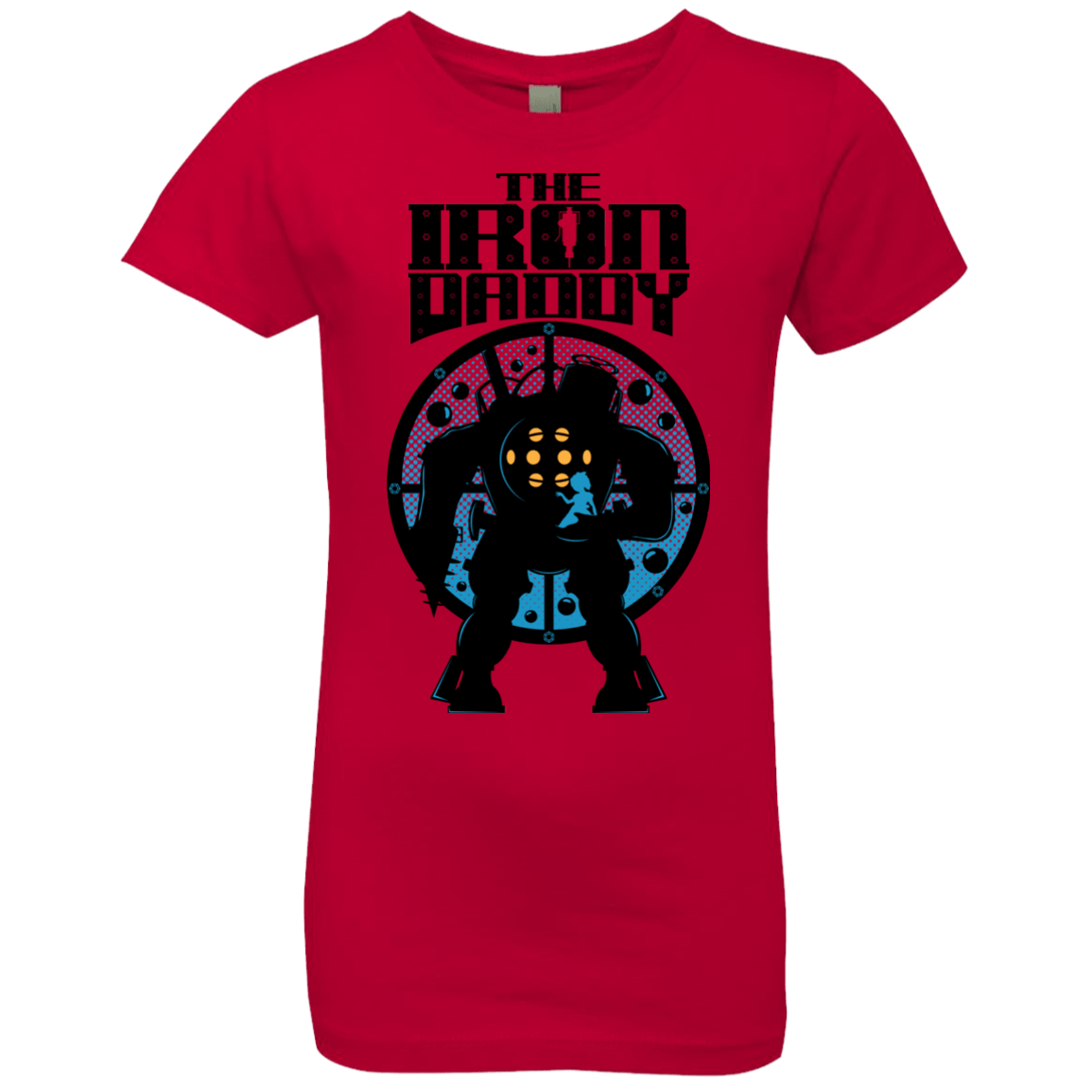 T-Shirts Red / YXS The Iron Daddy Girls Premium T-Shirt