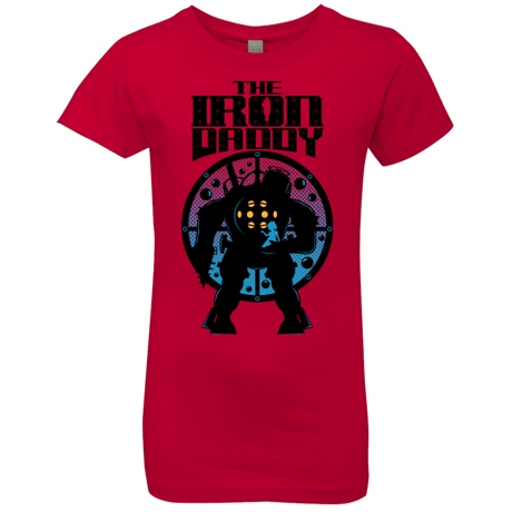 T-Shirts Red / YXS The Iron Daddy Girls Premium T-Shirt