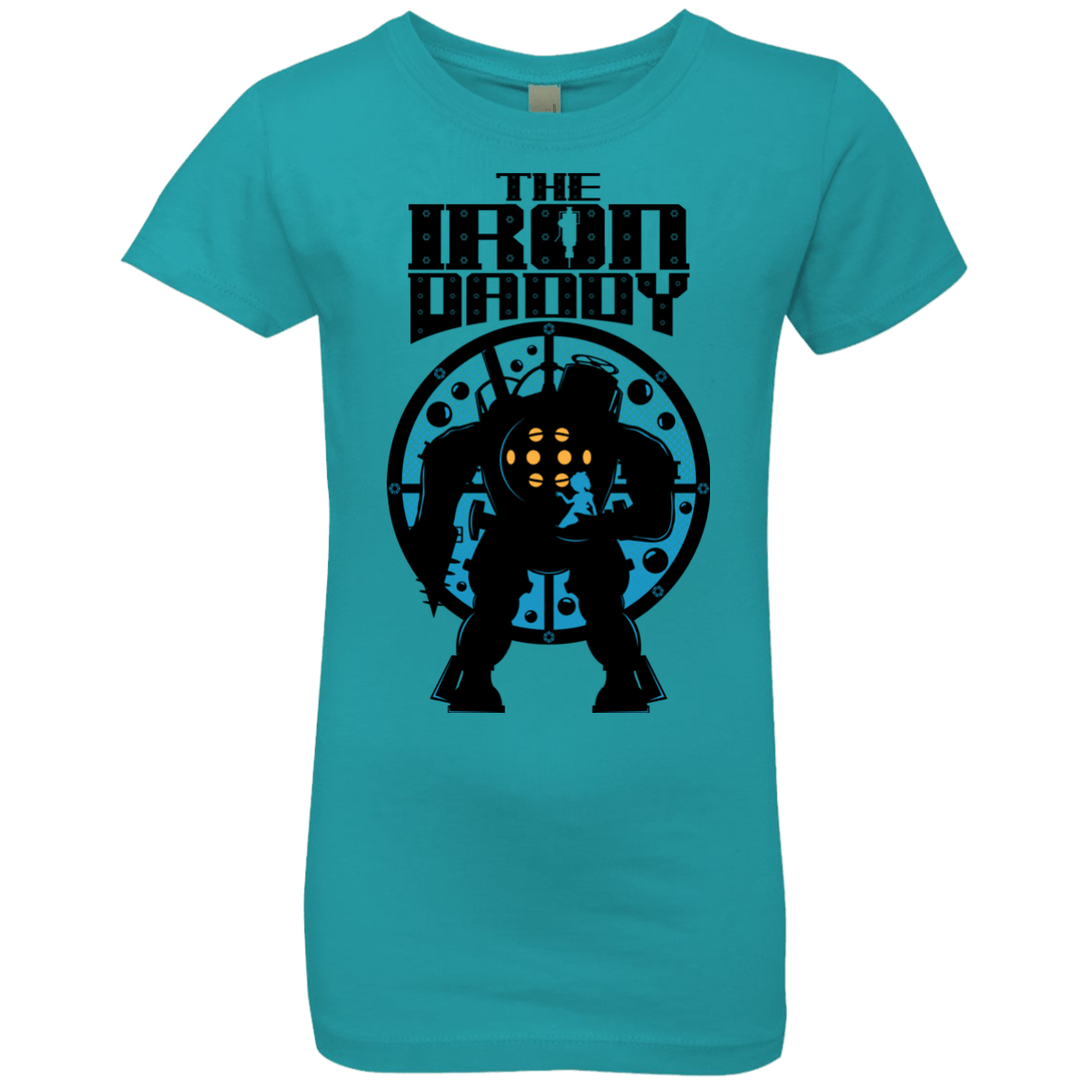 T-Shirts Tahiti Blue / YXS The Iron Daddy Girls Premium T-Shirt