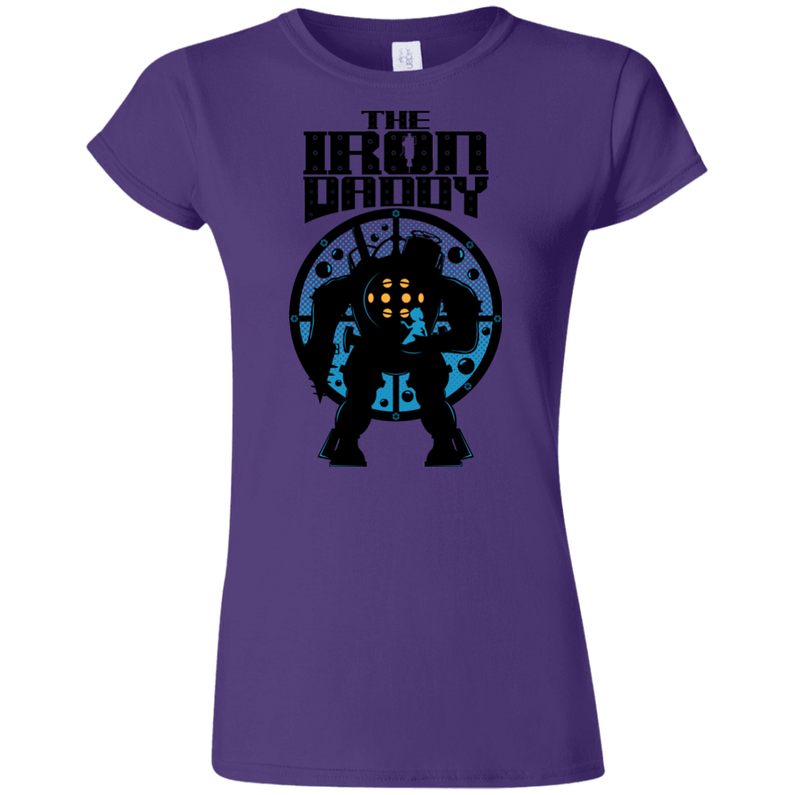 T-Shirts Purple / S The Iron Daddy Junior Slimmer-Fit T-Shirt