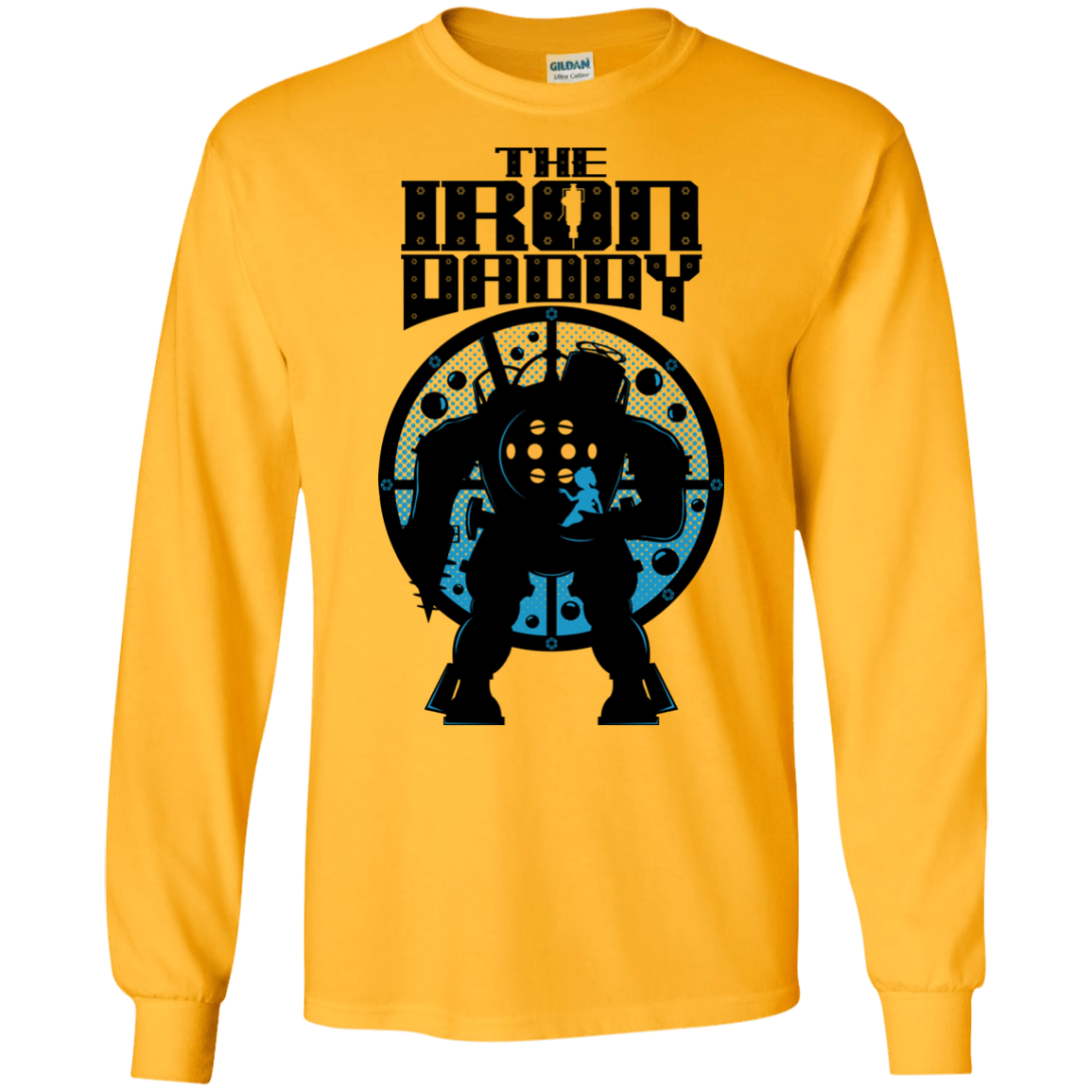 T-Shirts Gold / S The Iron Daddy Men's Long Sleeve T-Shirt