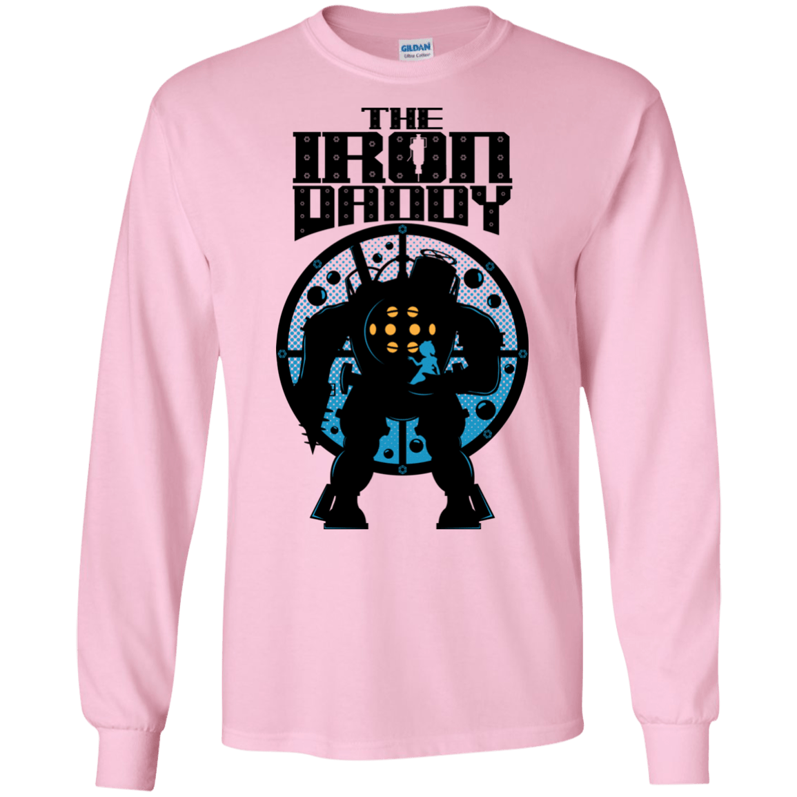 T-Shirts Light Pink / S The Iron Daddy Men's Long Sleeve T-Shirt