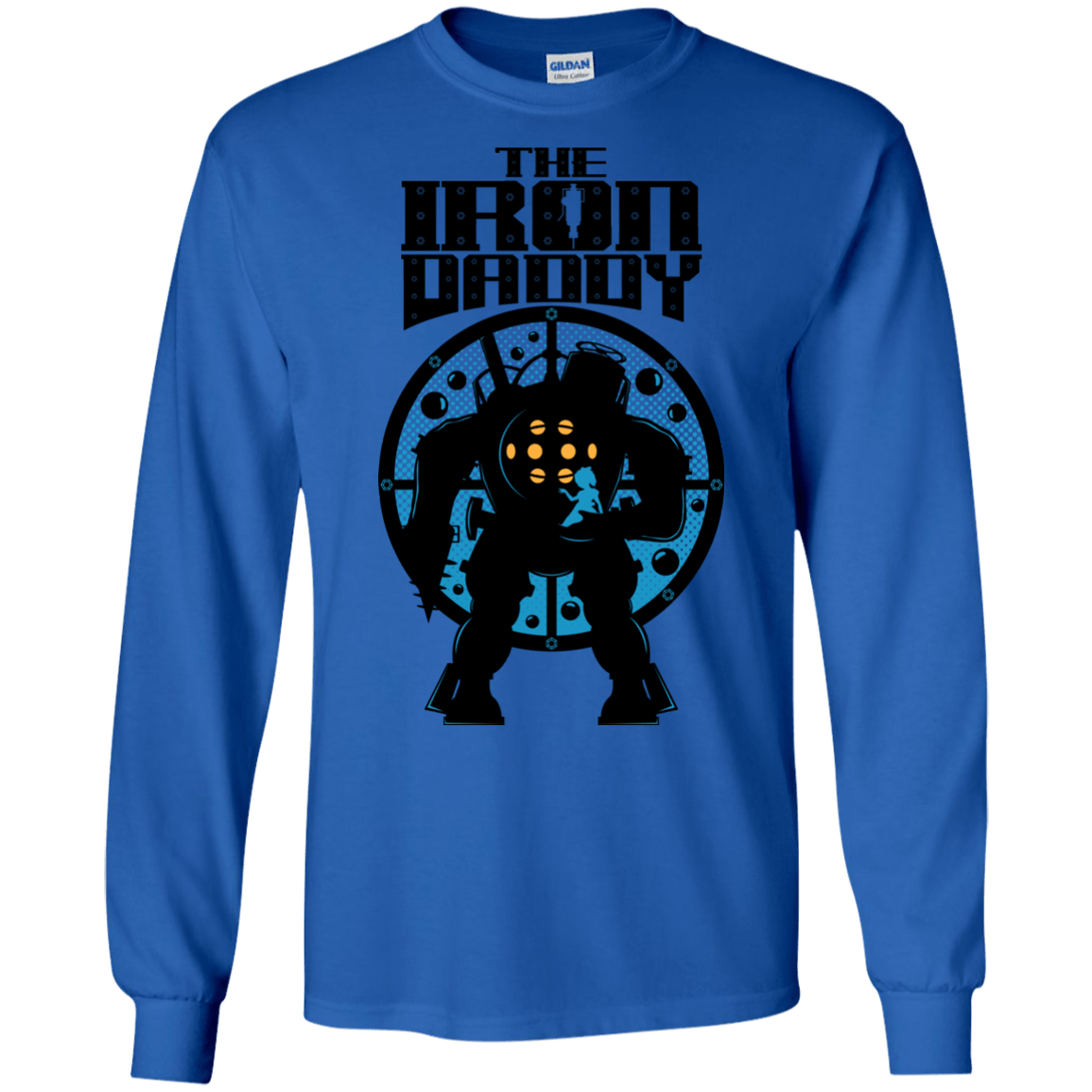 T-Shirts Royal / S The Iron Daddy Men's Long Sleeve T-Shirt