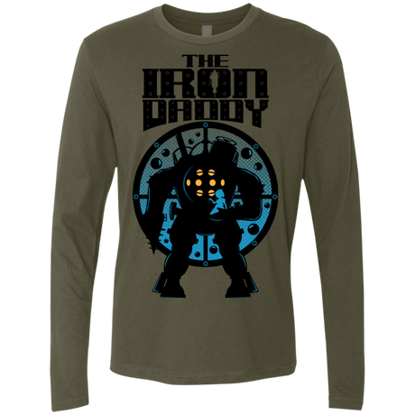 T-Shirts Military Green / S The Iron Daddy Men's Premium Long Sleeve
