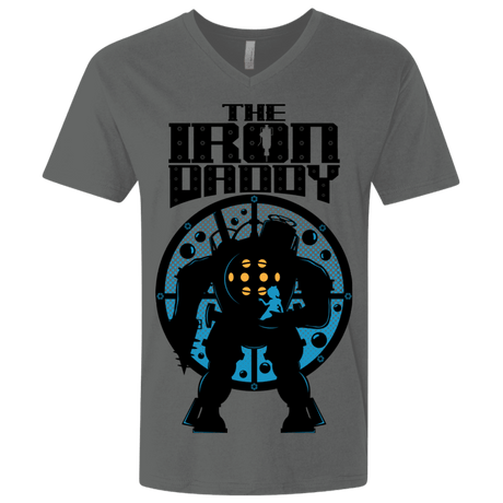 T-Shirts Heavy Metal / X-Small The Iron Daddy Men's Premium V-Neck