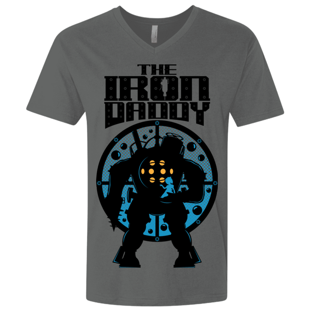 T-Shirts Heavy Metal / X-Small The Iron Daddy Men's Premium V-Neck