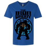 T-Shirts Royal / X-Small The Iron Daddy Men's Premium V-Neck