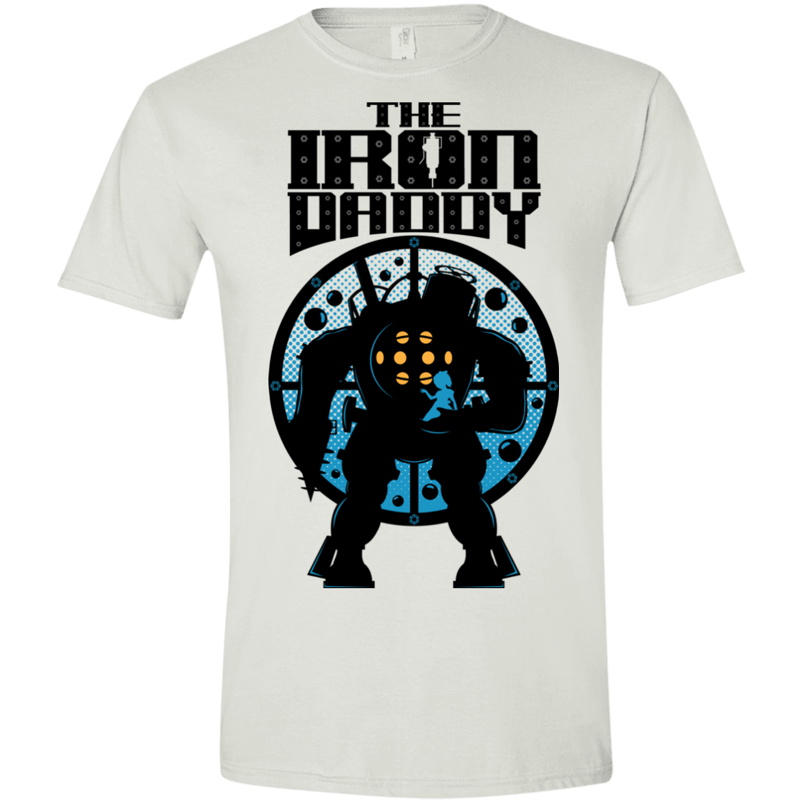 T-Shirts White / X-Small The Iron Daddy Men's Semi-Fitted Softstyle
