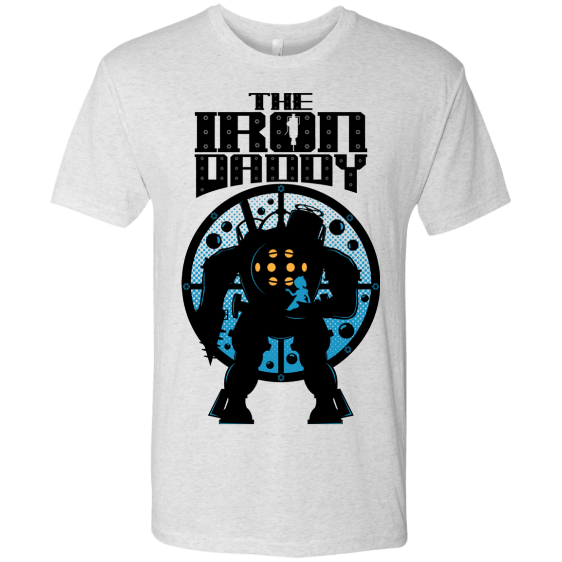 T-Shirts Heather White / S The Iron Daddy Men's Triblend T-Shirt