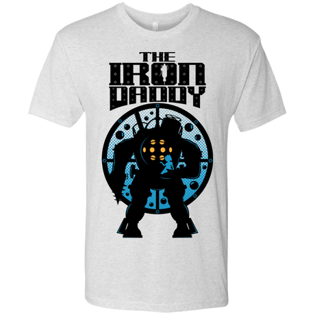T-Shirts Heather White / S The Iron Daddy Men's Triblend T-Shirt