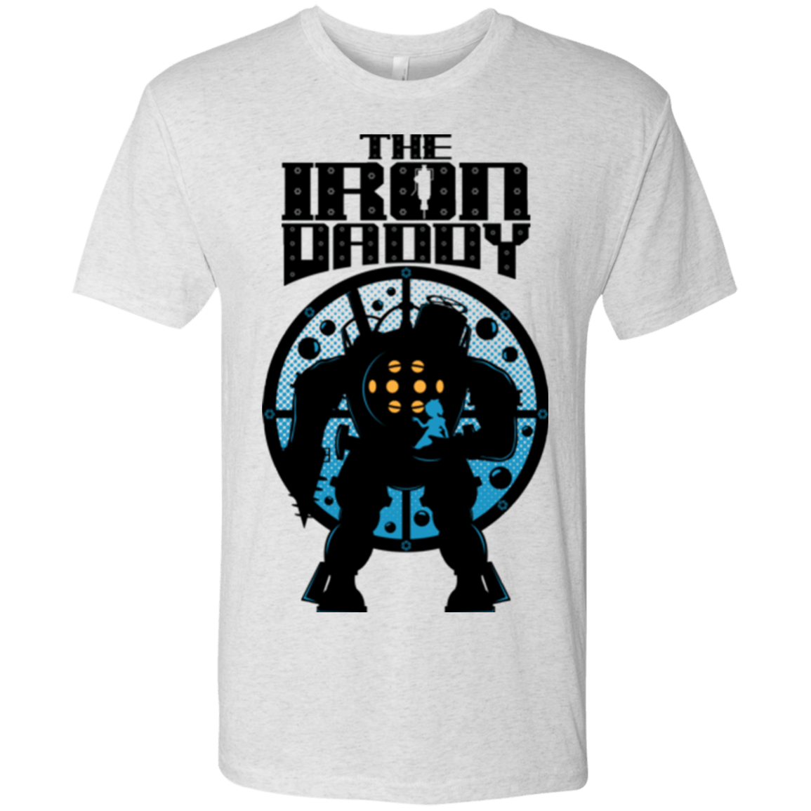 T-Shirts Heather White / Small The Iron Daddy Men's Triblend T-Shirt