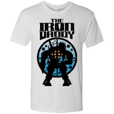 T-Shirts Heather White / Small The Iron Daddy Men's Triblend T-Shirt