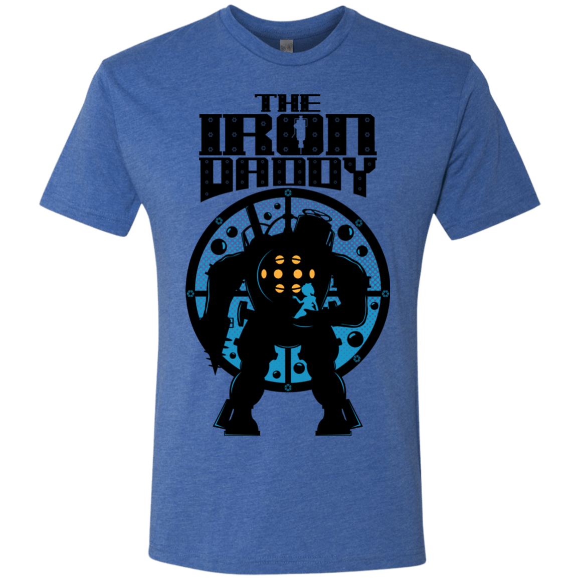 T-Shirts Vintage Royal / S The Iron Daddy Men's Triblend T-Shirt
