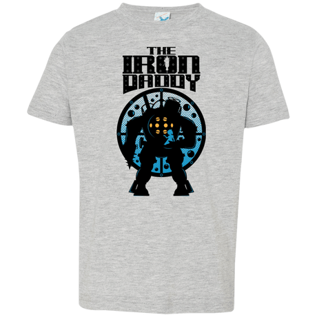 T-Shirts Heather Grey / 2T The Iron Daddy Toddler Premium T-Shirt