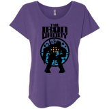 T-Shirts Purple Rush / X-Small The Iron Daddy Triblend Dolman Sleeve