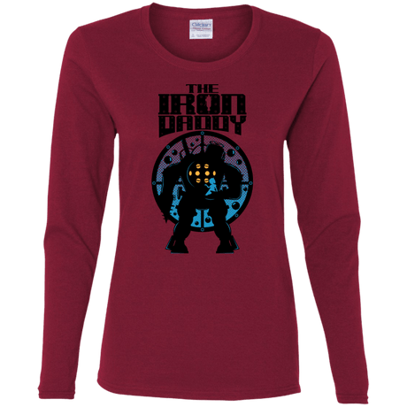 T-Shirts Cardinal / S The Iron Daddy Women's Long Sleeve T-Shirt