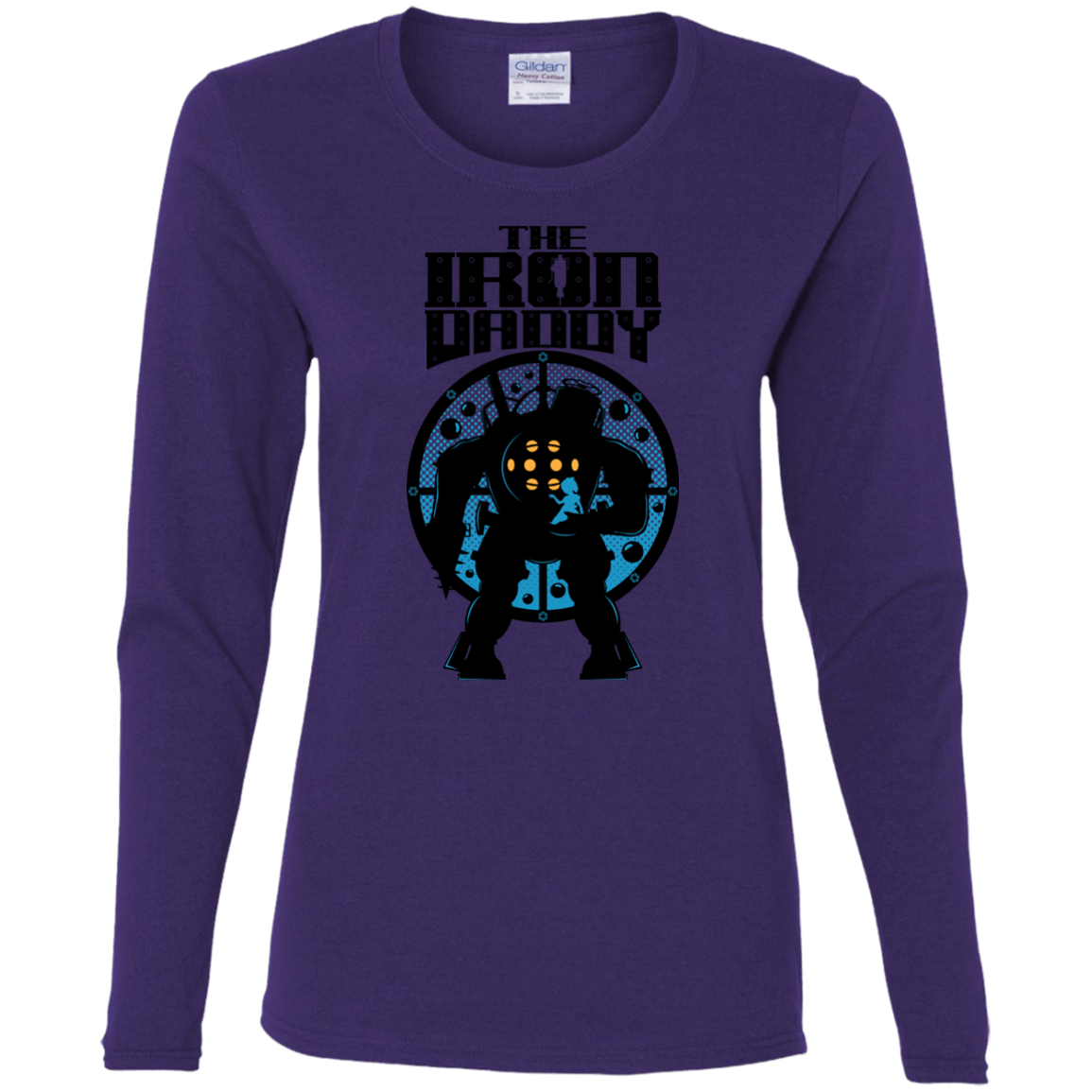 T-Shirts Purple / S The Iron Daddy Women's Long Sleeve T-Shirt