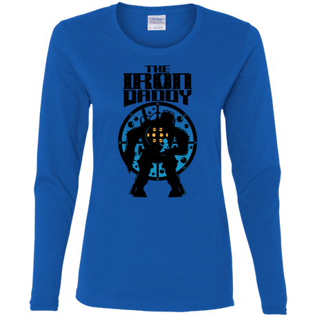 T-Shirts Royal / S The Iron Daddy Women's Long Sleeve T-Shirt