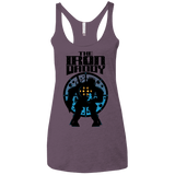T-Shirts Vintage Purple / X-Small The Iron Daddy Women's Triblend Racerback Tank