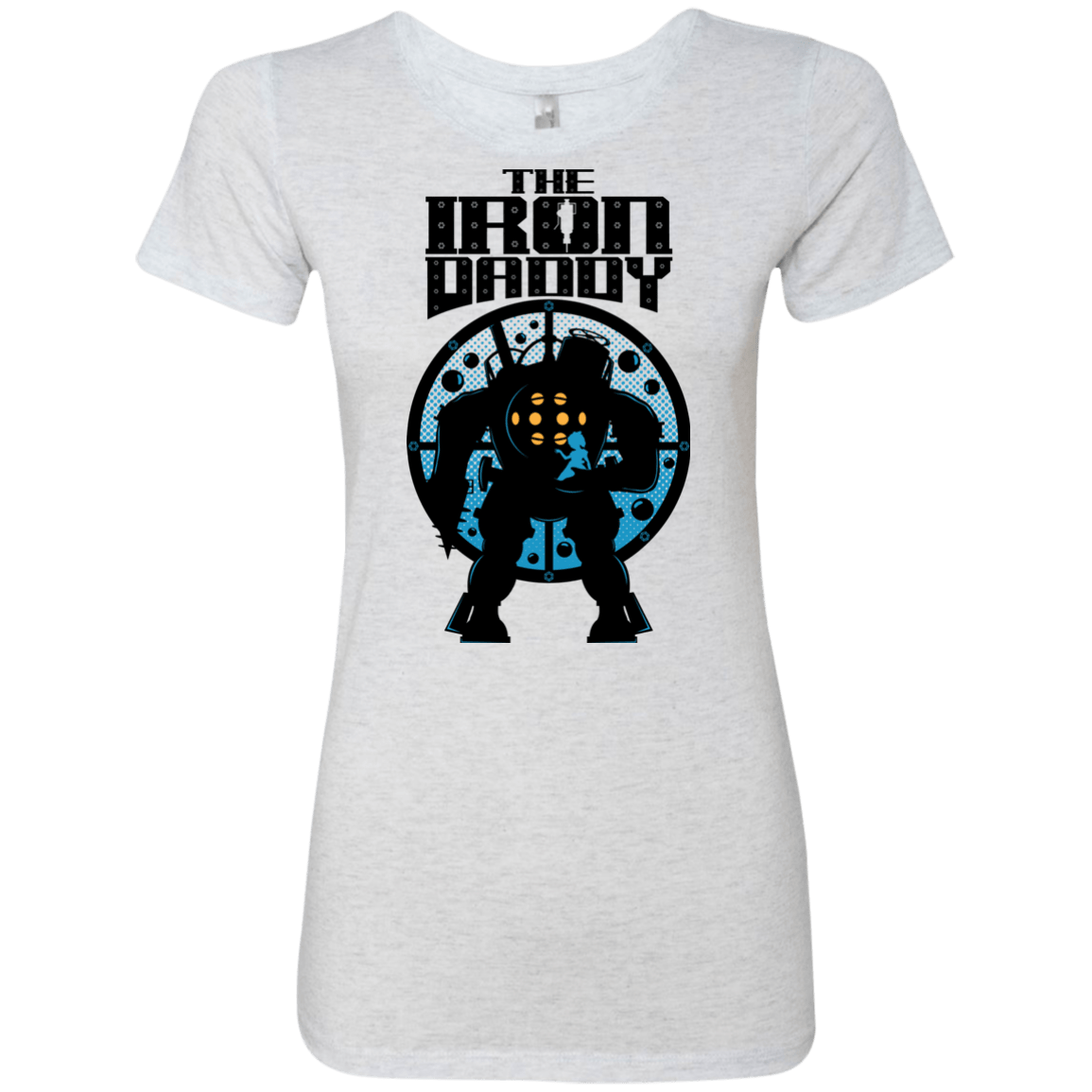 T-Shirts Heather White / S The Iron Daddy Women's Triblend T-Shirt