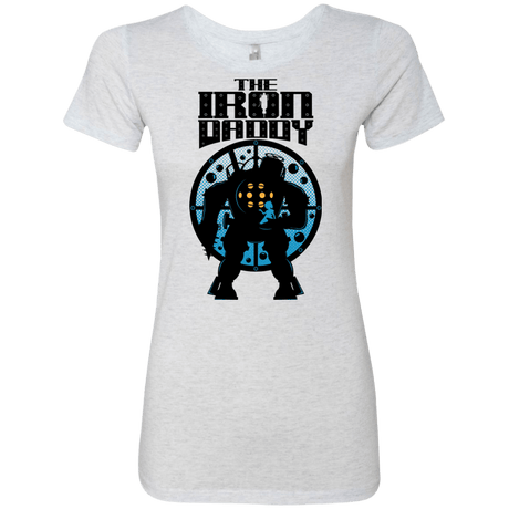 T-Shirts Heather White / S The Iron Daddy Women's Triblend T-Shirt