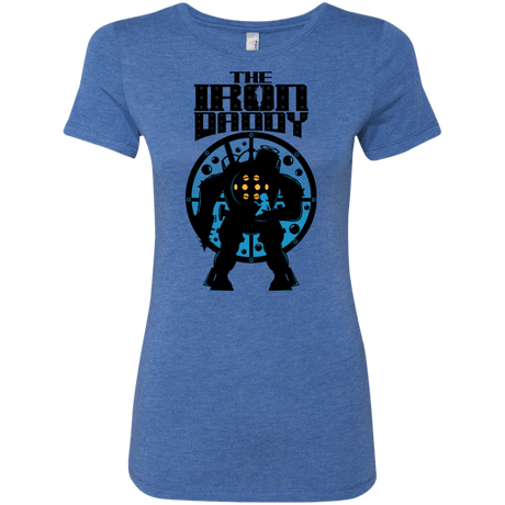 T-Shirts Vintage Royal / S The Iron Daddy Women's Triblend T-Shirt