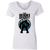 T-Shirts White / S The Iron Daddy Women's V-Neck T-Shirt