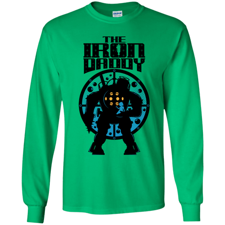 T-Shirts Irish Green / YS The Iron Daddy Youth Long Sleeve T-Shirt