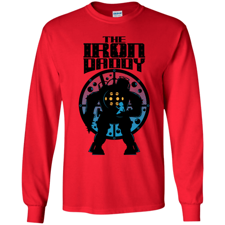 T-Shirts Red / YS The Iron Daddy Youth Long Sleeve T-Shirt