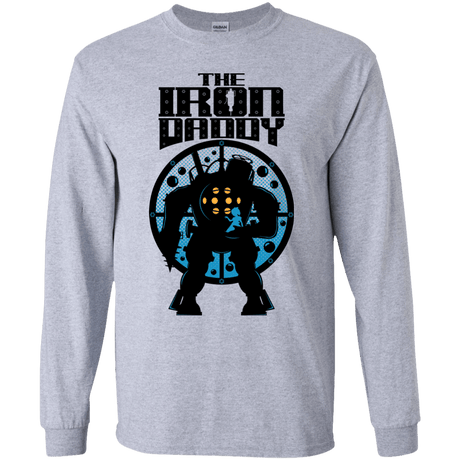 T-Shirts Sport Grey / YS The Iron Daddy Youth Long Sleeve T-Shirt