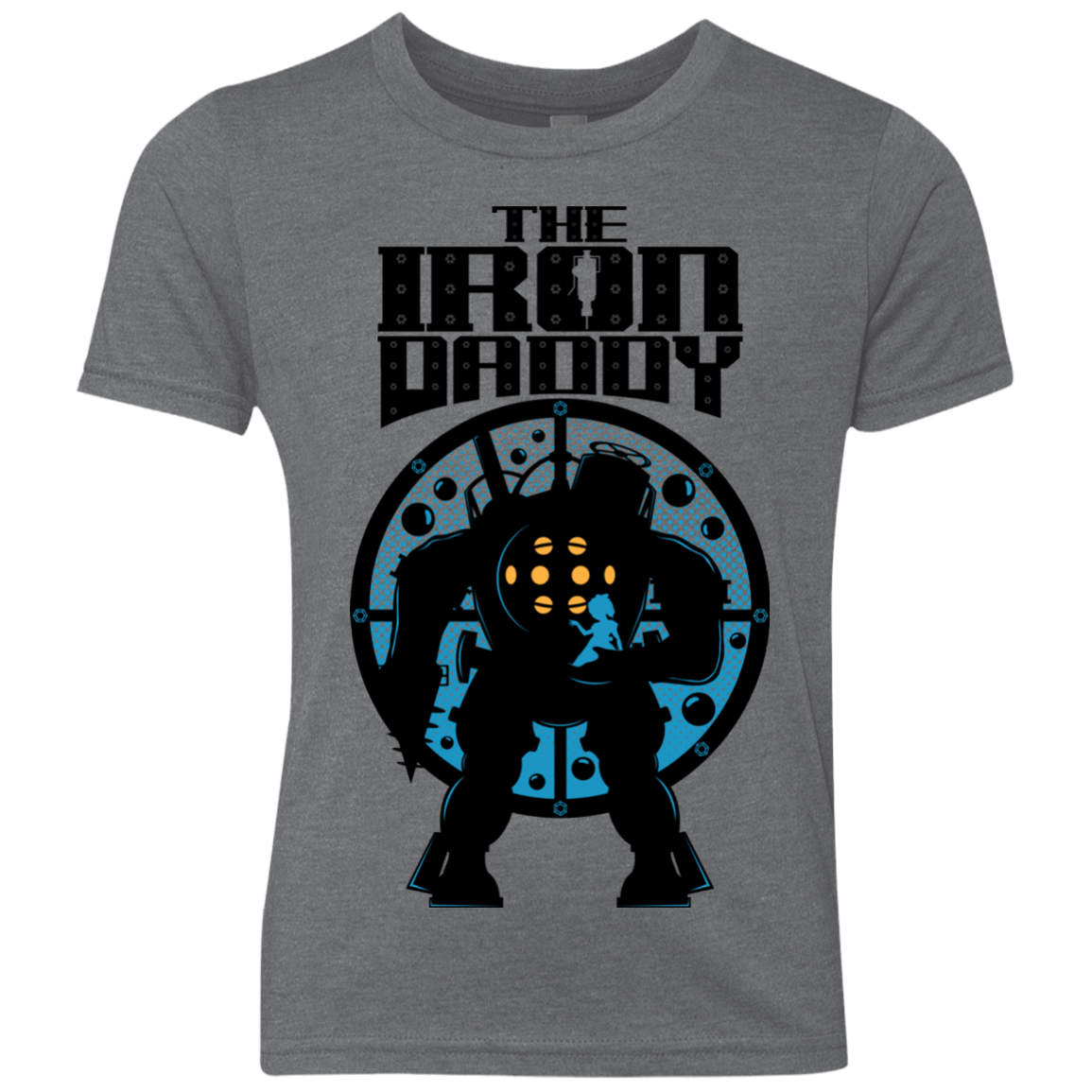 T-Shirts Premium Heather / YXS The Iron Daddy Youth Triblend T-Shirt