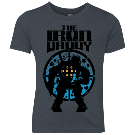 T-Shirts Vintage Navy / YXS The Iron Daddy Youth Triblend T-Shirt