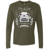 T-Shirts Military Green / Small The King of Typewriters Men's Premium Long Sleeve
