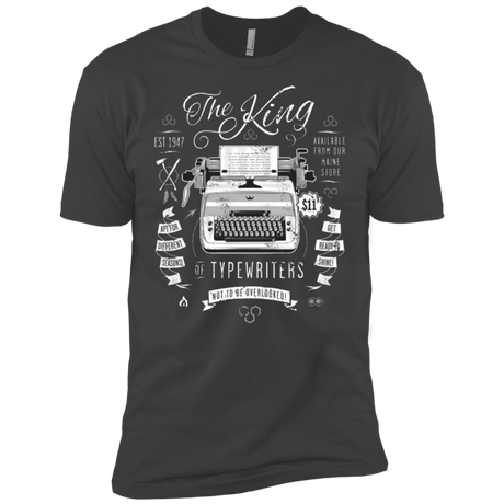 T-Shirts Heavy Metal / X-Small The King of Typewriters Men's Premium T-Shirt