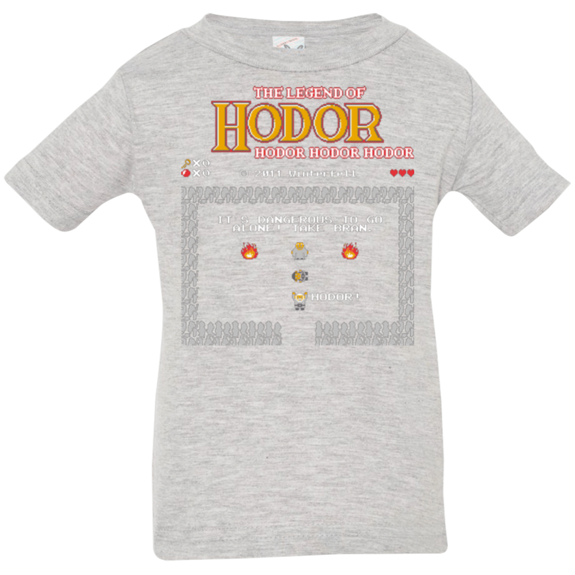 T-Shirts Heather / 6 Months The Legend of Hodor Infant Premium T-Shirt