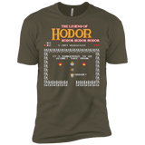 T-Shirts Military Green / X-Small The Legend of Hodor Men's Premium T-Shirt