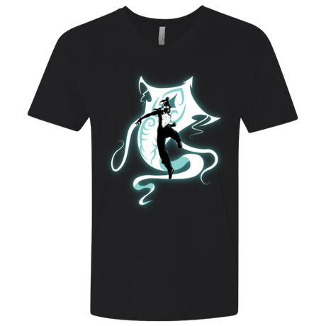 T-Shirts Black / X-Small The Legend Of Korra Avatar State V2 Men's Premium V-Neck