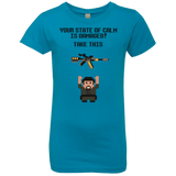T-Shirts Turquoise / YXS The Legend of Vera Girls Premium T-Shirt