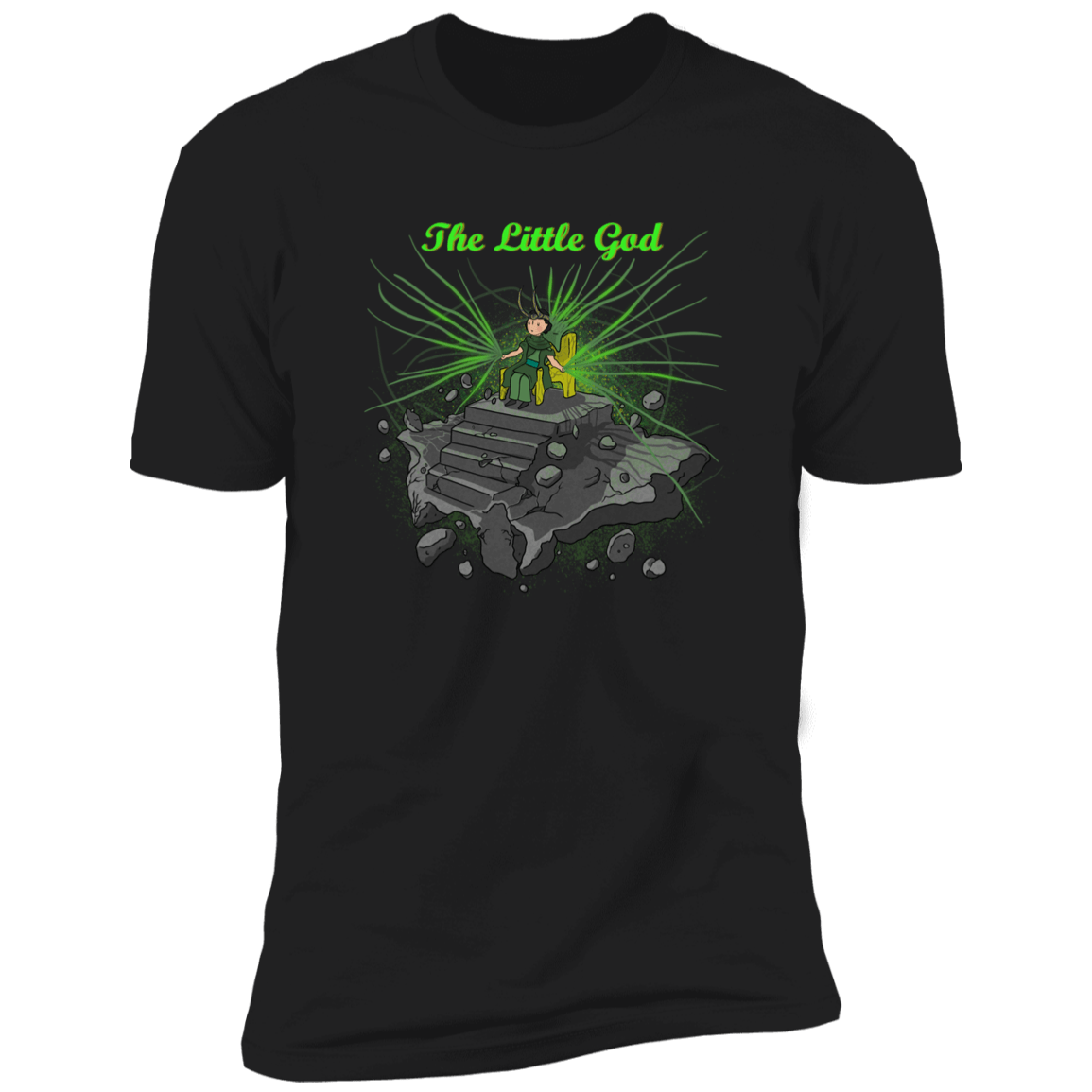 T-Shirts Black / X-Small The Little God Men's Premium T-Shirt