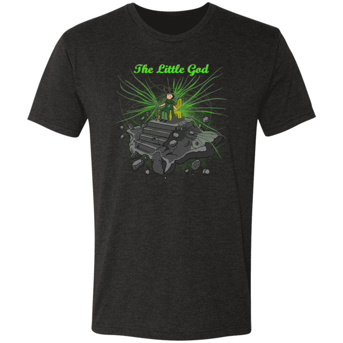 T-Shirts Vintage Black / S The Little God Men's Triblend T-Shirt