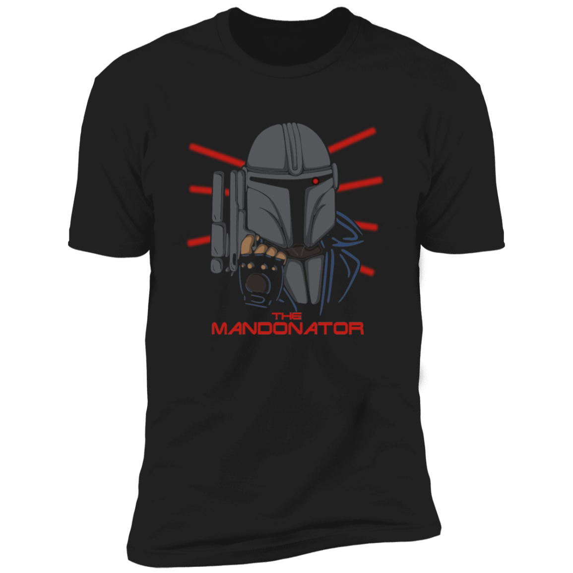 T-Shirts Black / X-Small The Mandonator Men's Premium T-Shirt