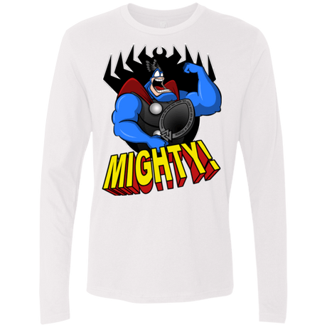 T-Shirts White / Small The Mighty Tick Men's Premium Long Sleeve