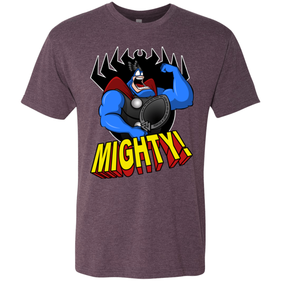 T-Shirts Vintage Purple / Small The Mighty Tick Men's Triblend T-Shirt